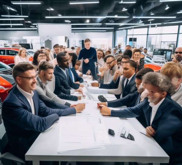 力宇商贸有限公司与4S店深化合作，共推新能源汽车市场发展