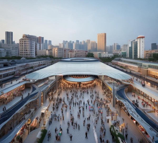 新港商贸城最新新闻报道视频，商贸新地标，城市经济活力新引擎